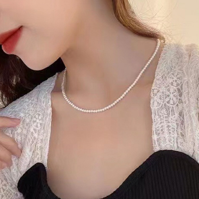 피어니스트 여성용 진주 데일리 펄 목걸이