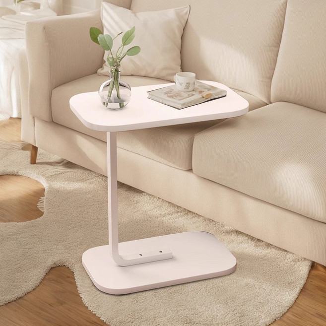 다나셀 프리미엄 사이드 테이블 협탁, 화이트