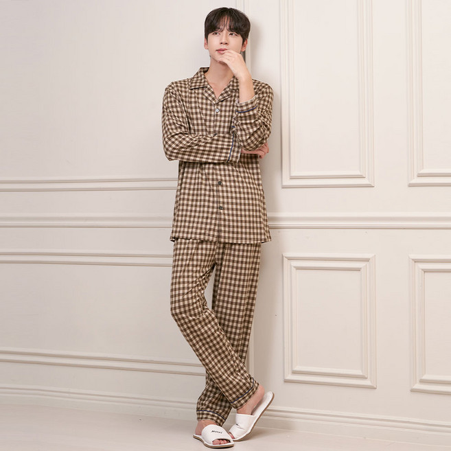 글램공감 남성용 트로이 파자마 상하의 세트