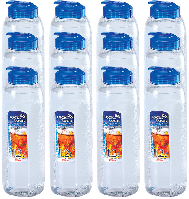 락앤락 다용도 PET 물통, 블루, 1.2L, 12개