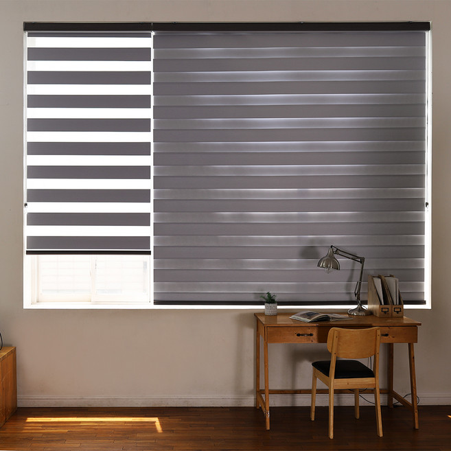 창안애 못없이 설치 무타공 안뚫어고리 멀키 암막 콤비블라인드