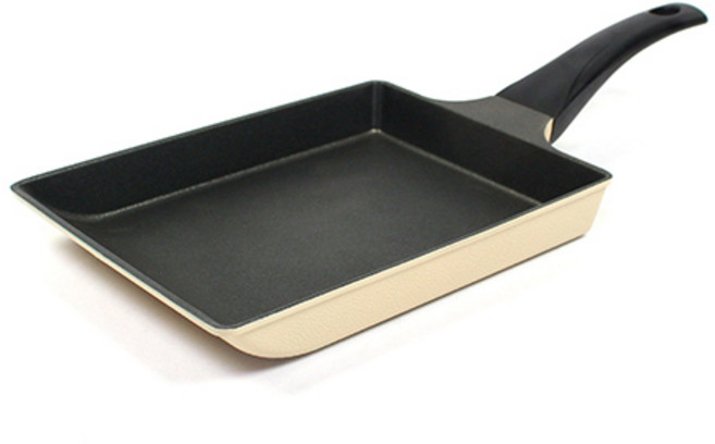 키친아트 인덕션 모던베이지 프리미엄 쿡웨어 계란말이팬, 24cm, 1개