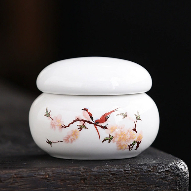 윤더픽 액막이 풍수 현관 미니 소금 단지 10g, 화이트