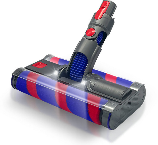 필터포유 다이슨 청소기 V7 V8 V10 V11 V15 호환 LED 헤드, 1개, 듀얼 헤드