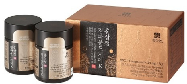 참다한 홍삼정 컴파운드케이K 2p, 1개, 200g