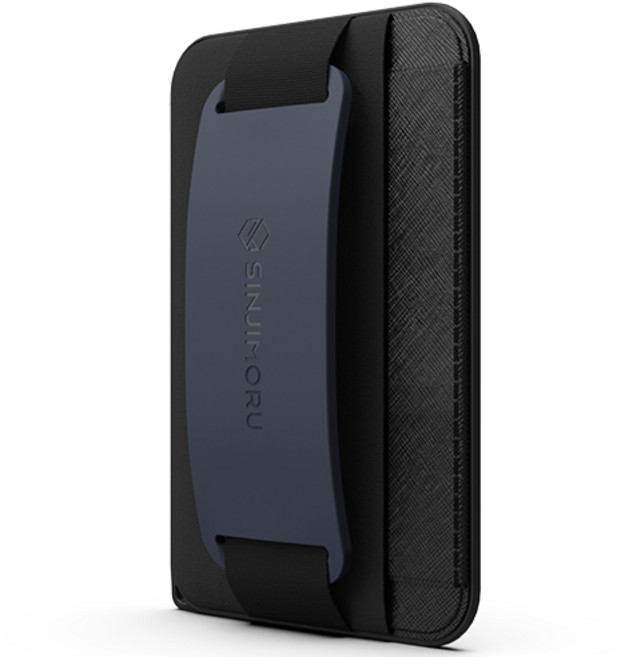 SINJIMORU Magsafe 相容手機握把掛繩卡夾, 海軍藍, 1個