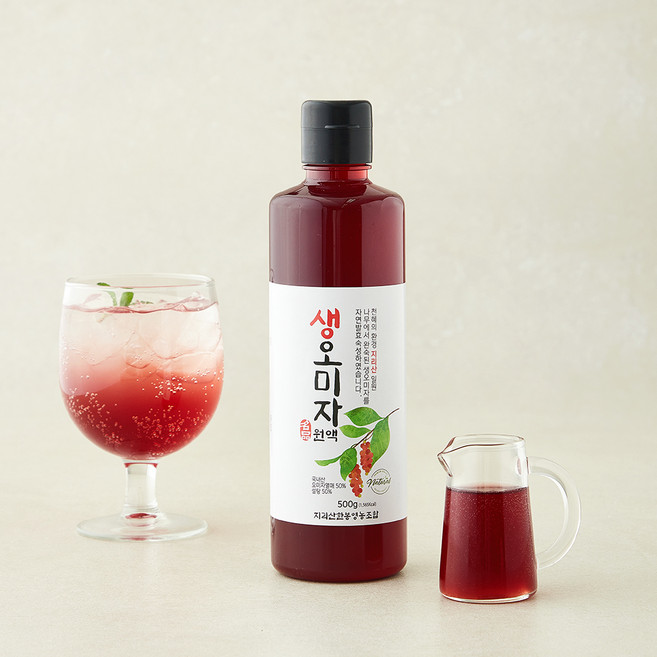 지리산한봉 지리산 생오미자 원액, 500g, 1개