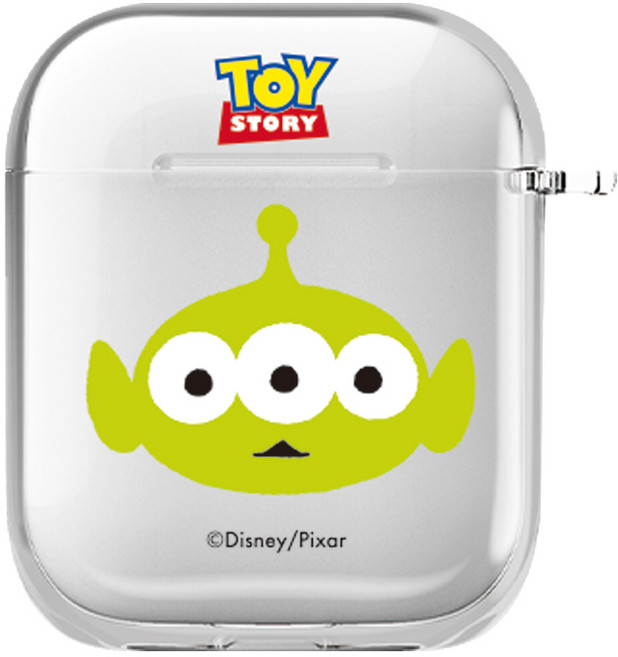 디즈니 토이스토리 퍼니 투명 에어팟 1 / 2 케이스, 외계인