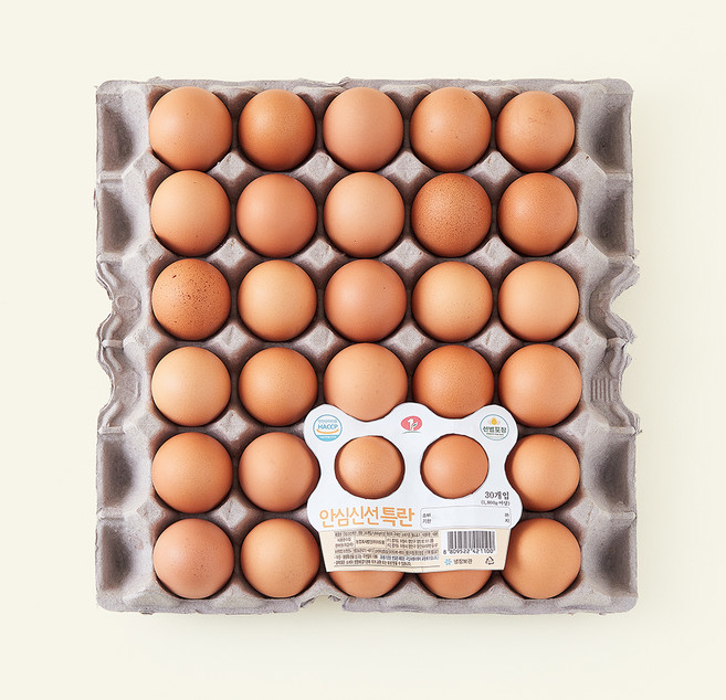 농업회사법인(주)이도팜 안심 신선특란 1.8kg, 1개, 30구