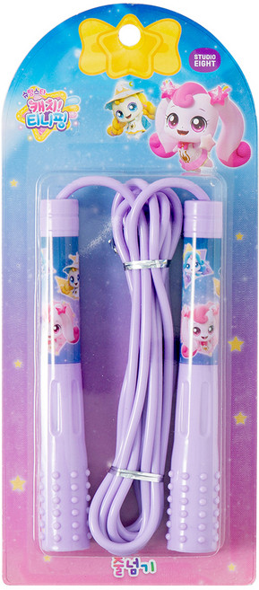 캐치티니핑5 일반 줄넘기 퍼플, 1개