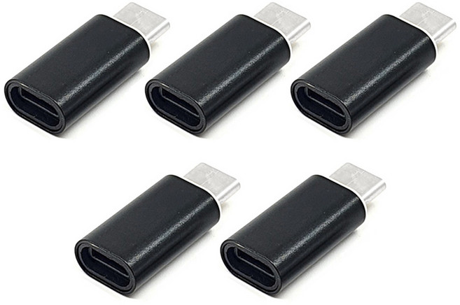 스토리링크 8핀 to c타입 젠더 5p, 랜덤발송, 5개