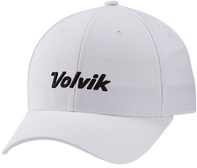 볼빅 남성용 베이직 골프 볼캡, 화이트, 1개