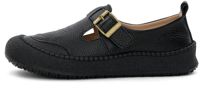 J SHOE 女款天然牛皮Bind輕量舒適鞋 2.5cm