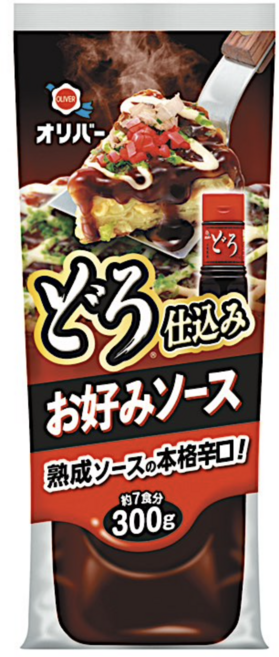 올리버 오코노미야끼 소스 매운맛, 300g, 1개