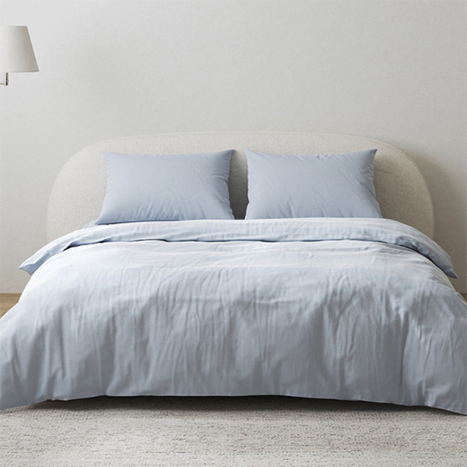 아망떼 수퍼코튼 60수 고밀도 면 홑겹이불커버, 쿨그레이