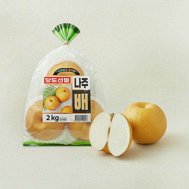 다복 당도선별 나주배 3~4개입, 1개, 2kg