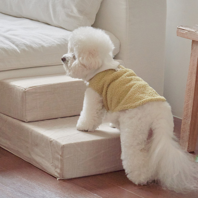 레드퍼피 반려동물 샤크렌 멀티 펫스텝, 03 베이지, 1개