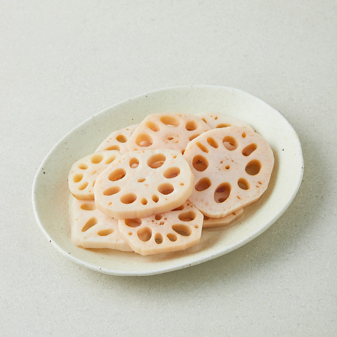 나무새 뚝딱 데친 연근, 1개, 200g