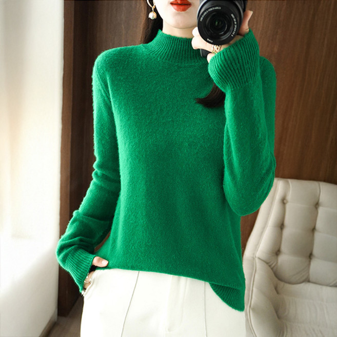 Awesomeful 女款Tivansoren半高領針織衫 A25WKN092911