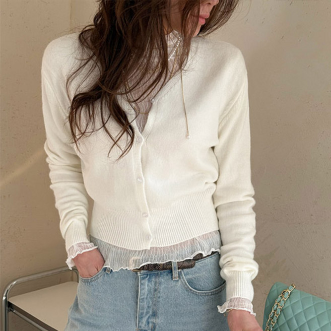 난닝구 여성용 프빈드 니트 가디건