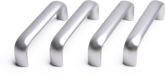 손잡이세상 모닝 2구 가구손잡이 실버 P96, 4개