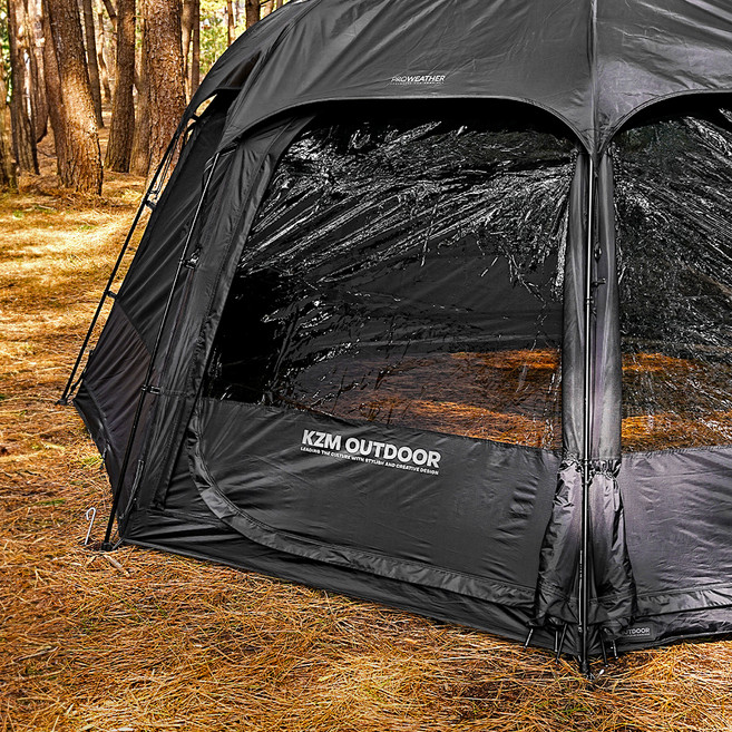 카즈미 비바돔 쉘터 프라임 더블 TPU K241T3T06, 블랙