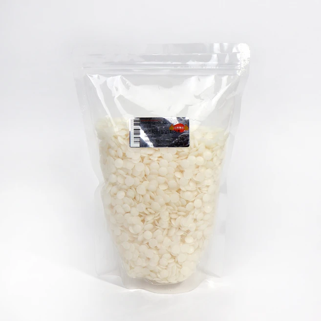 새로핸즈 화이트 비즈왁스 밀랍, 500g, 1개 - 쿠팡