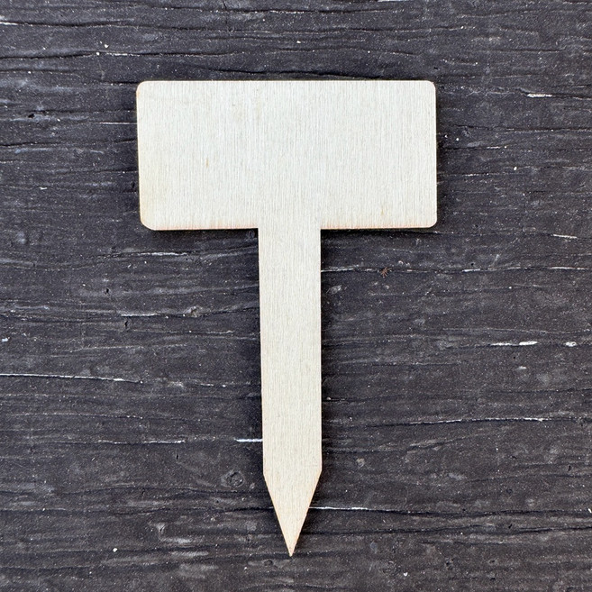 로이 화훼식물 나무 표지판 명찰, A10