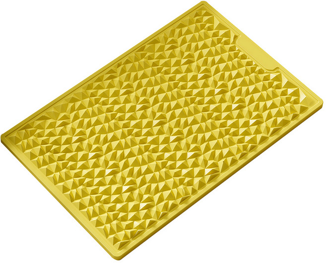 西格傢飾 加長超慢跑軟墊, 1個, 檸檬黃