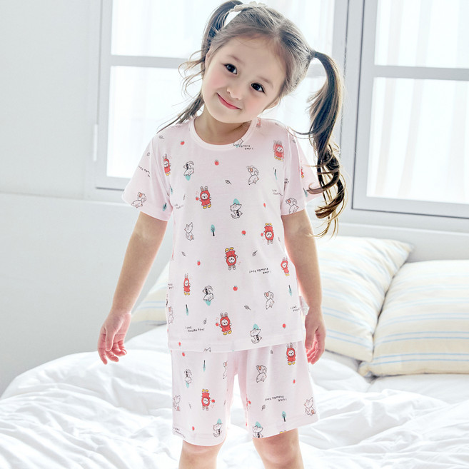 메이키즈 무형광 레빗마을 5부 모달 상하의 세트