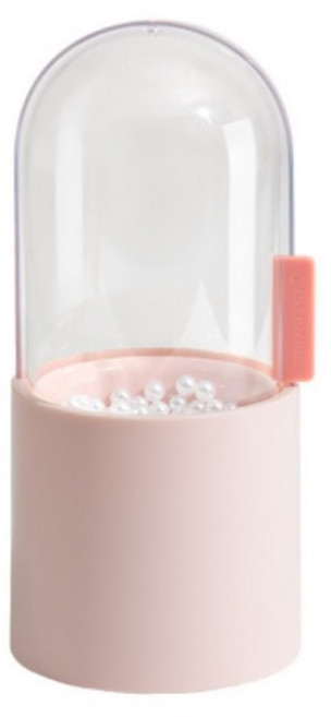 아이쉐도우 브러쉬 보관함, 핑크, 1개