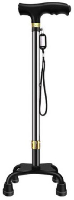 선빛 맥컬리 큰다리 지팡이, 블랙, 1개