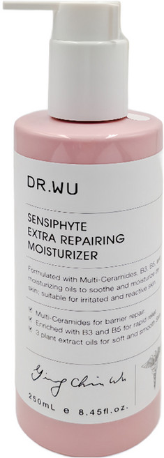 DR.WU 達爾膚 瞬適膚舒緩修護保濕乳, 250ml, 1瓶