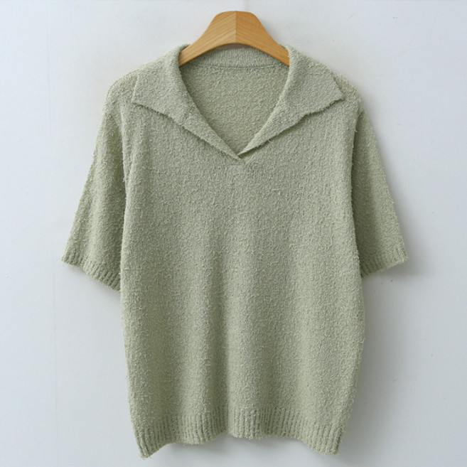 엔비룩 여성용 헤리 카라 니트