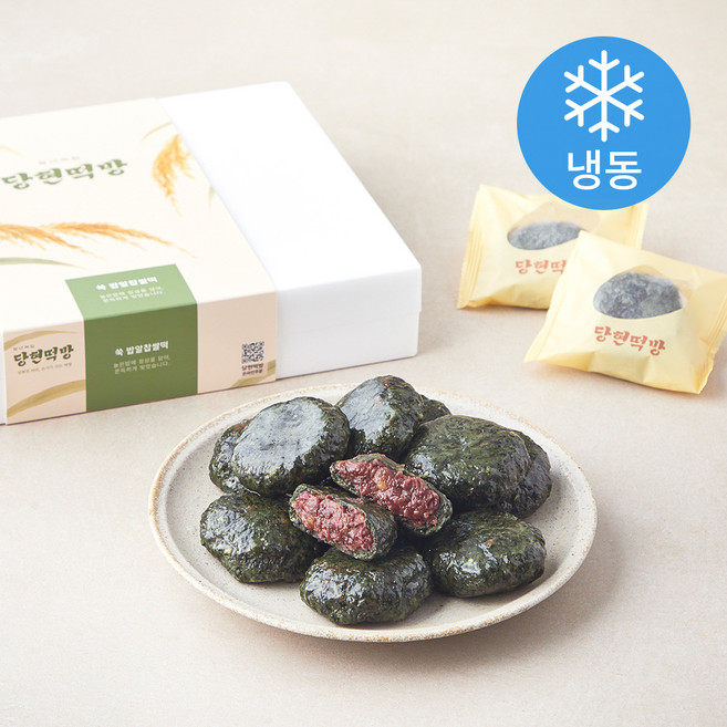 청년떡집 쑥 밥알찹쌀떡 (냉동), 60g, 1개, 12개입
