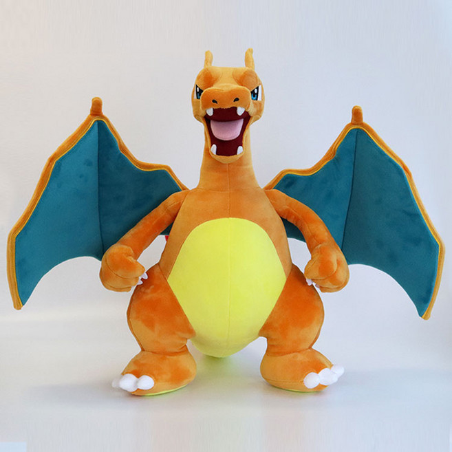 PoKeMoN 寶可夢 噴火龍絨毛娃娃, 45cm, 1個, 混合顏色