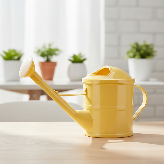 조인메이드 식물 화분 물 조리개, 옐로우, 1개