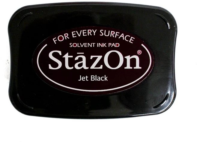 StazOn 츠키네코 유성잉크패드, sz-31 Jet Black, 1개 - 쿠팡