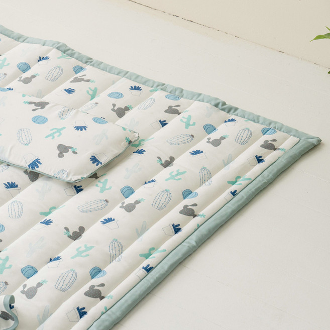 롤베이비 유아용 샤베트 인견 패드, 선인장, 1개