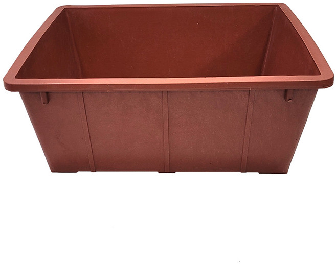 멀티아이 사각고무 다라, 빨강, 1개