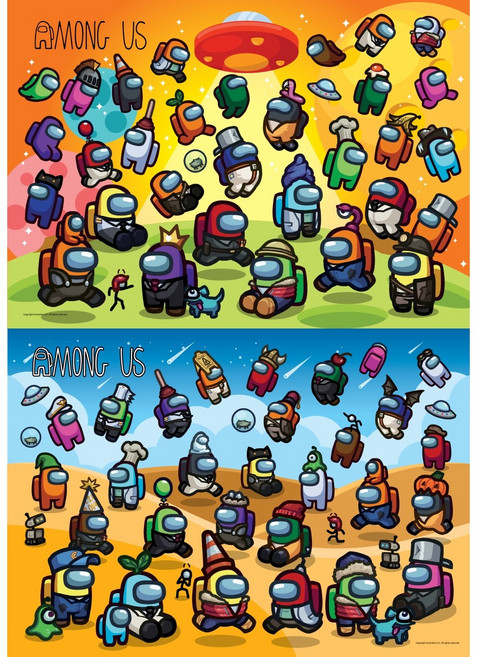 어몽어스 4절 퍼즐 2종 세트, UNICORN