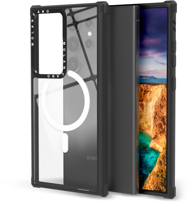 모란카노 임팩트 제로 시그니처 맥세이프 휴대폰 케이스