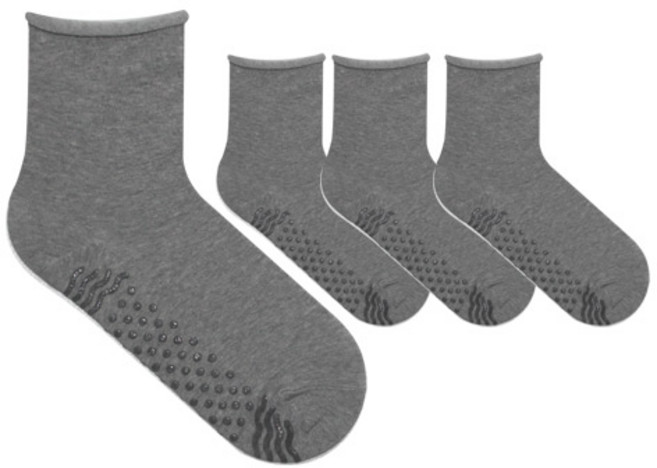 헬로삭스 지지몰스 딱붙양말 무압박돌돌이 4족