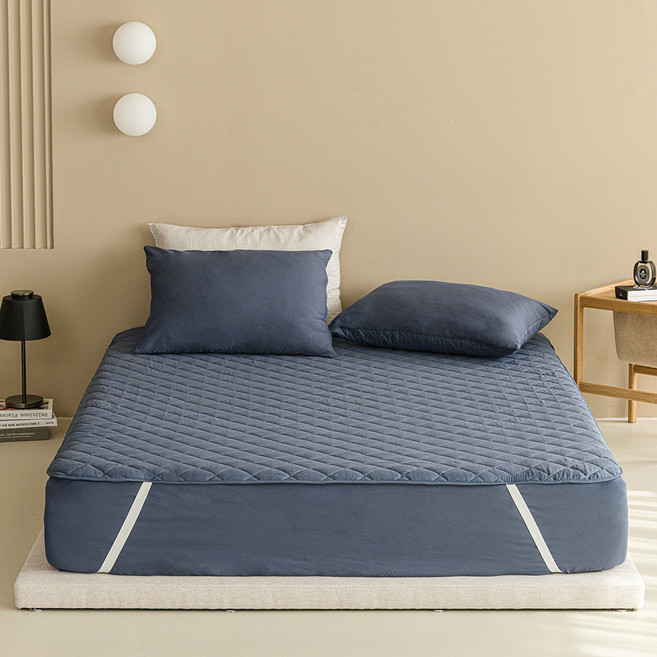 더자리 에코항균 누빔패드, 밀키네이비