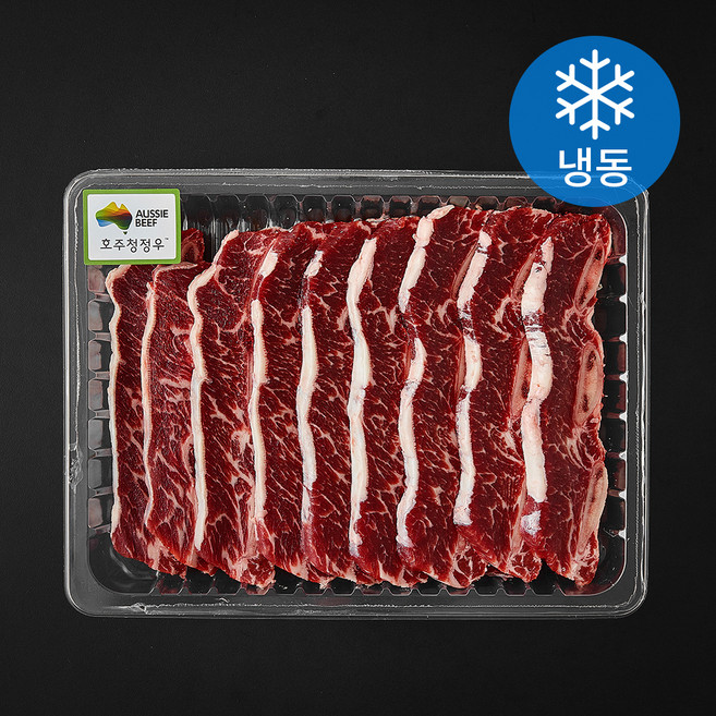 대패킹 호주산 지방제거 곡물비육 LA갈비 (냉동), 1kg, 1개