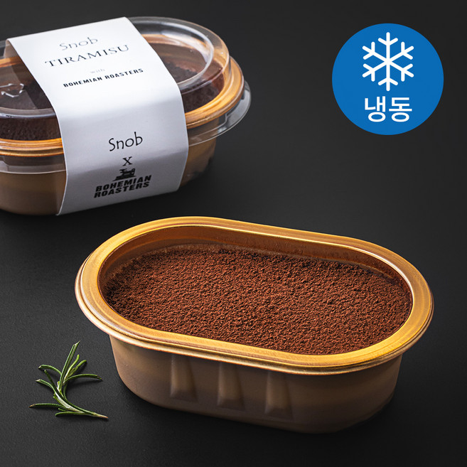 스노브 떠먹는 티라미수 (냉동), 100g, 1개입, 1개