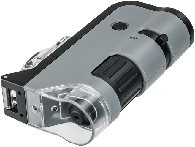 카슨 LED 100배율 포켓 현미경 MP-250, 250배, 1개