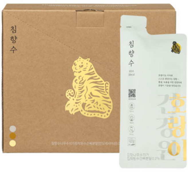 호랑이건강원 침향수, 80ml, 20개입, 1박스