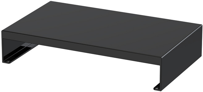 다유즈 다용도 메탈 모니터 정수기 받침대 소 DU-MS40BK, 블랙, 1개