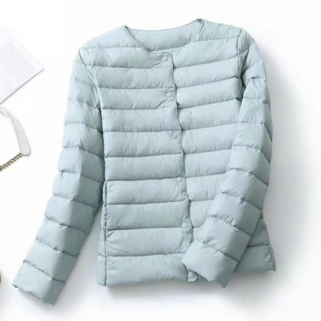 피어니스트 여성용 라이트 심플 슬림핏 패딩